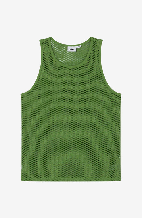 Obey – Piquant-Tanktop in Grün