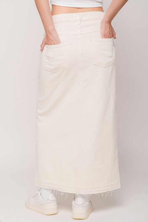 Steiniger Jeansrock