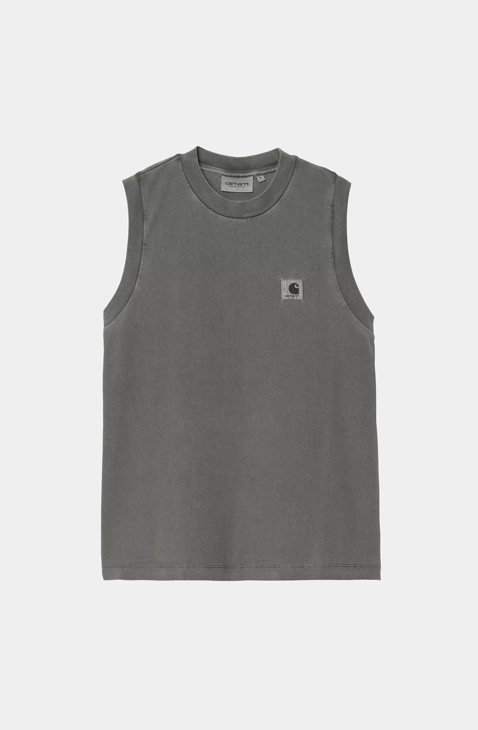 Carhartt WIP – Nelson – Graphit-T-Shirt aus Bio-Baumwolle