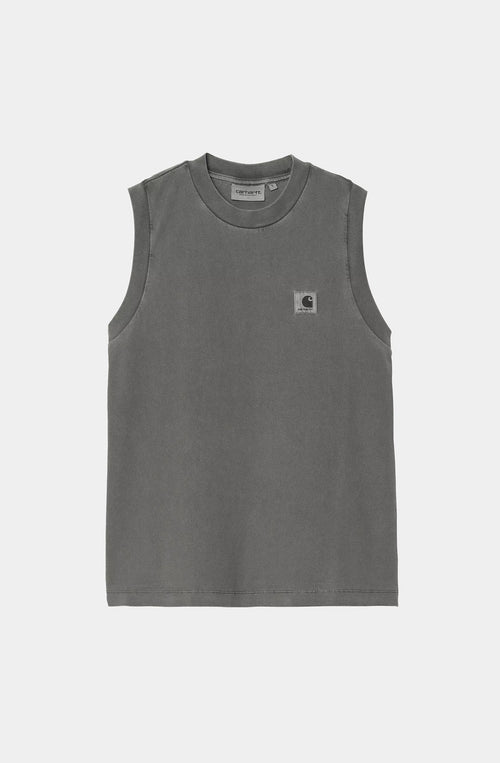 Carhartt WIP – Nelson – Graphit-T-Shirt aus Bio-Baumwolle