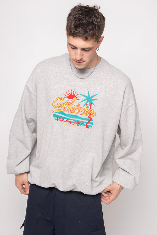 Graues Sweatshirt „Los Angeles“