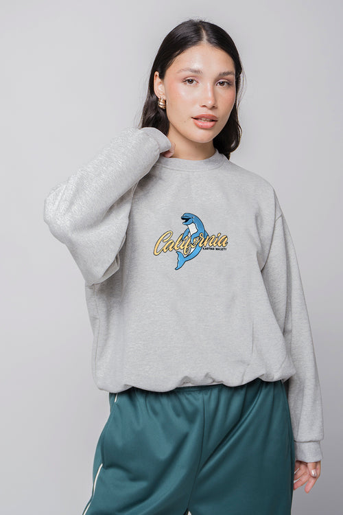 Crew Flipper Grau