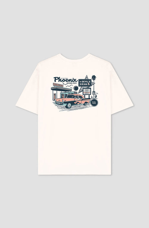 T-shirt en coton bio - Station-service
