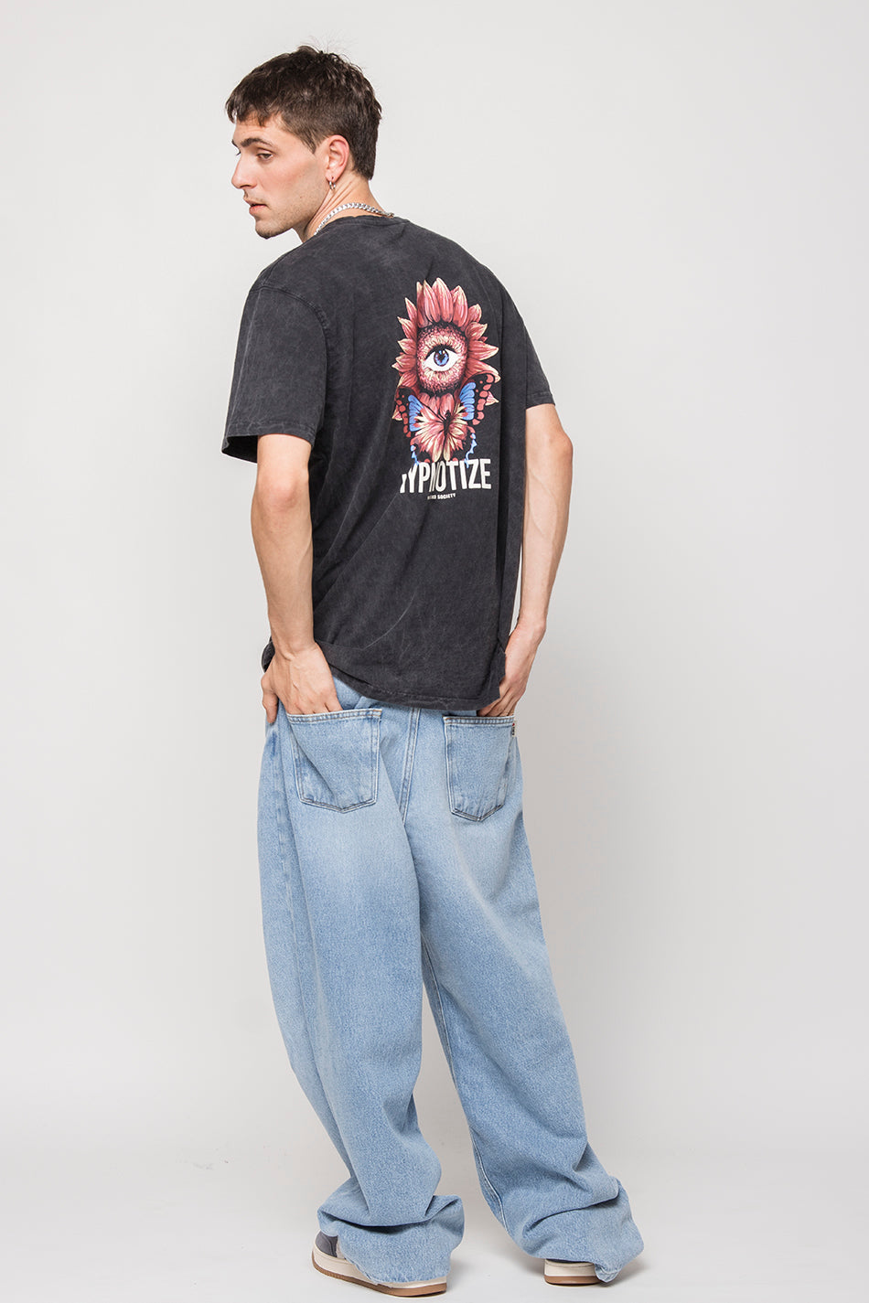 T-shirt Hypnotize délavé