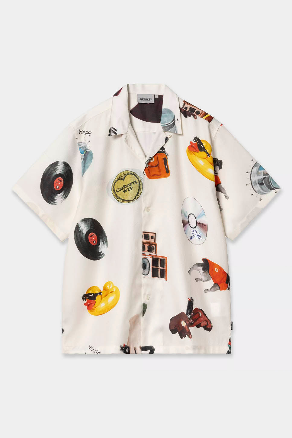 Carhartt WIP – Wachshemd mit Jacob Rochester-Print
