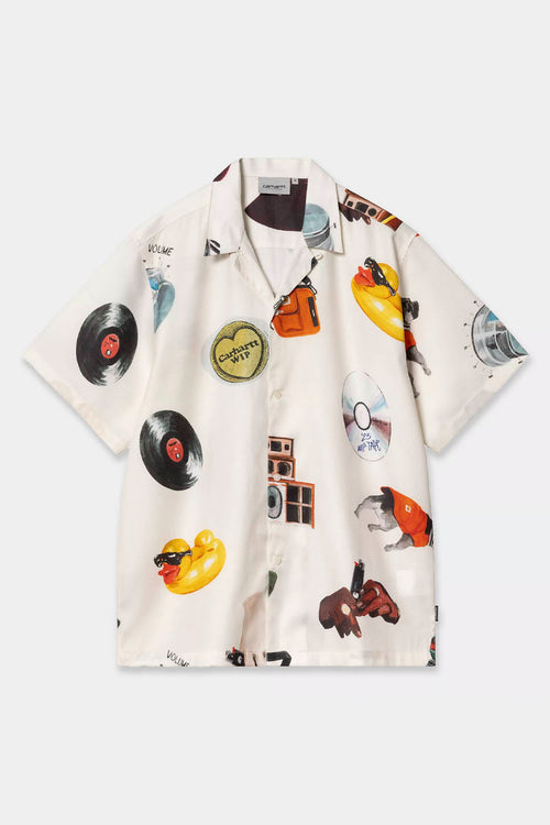 Carhartt WIP – Wachshemd mit Jacob Rochester-Print