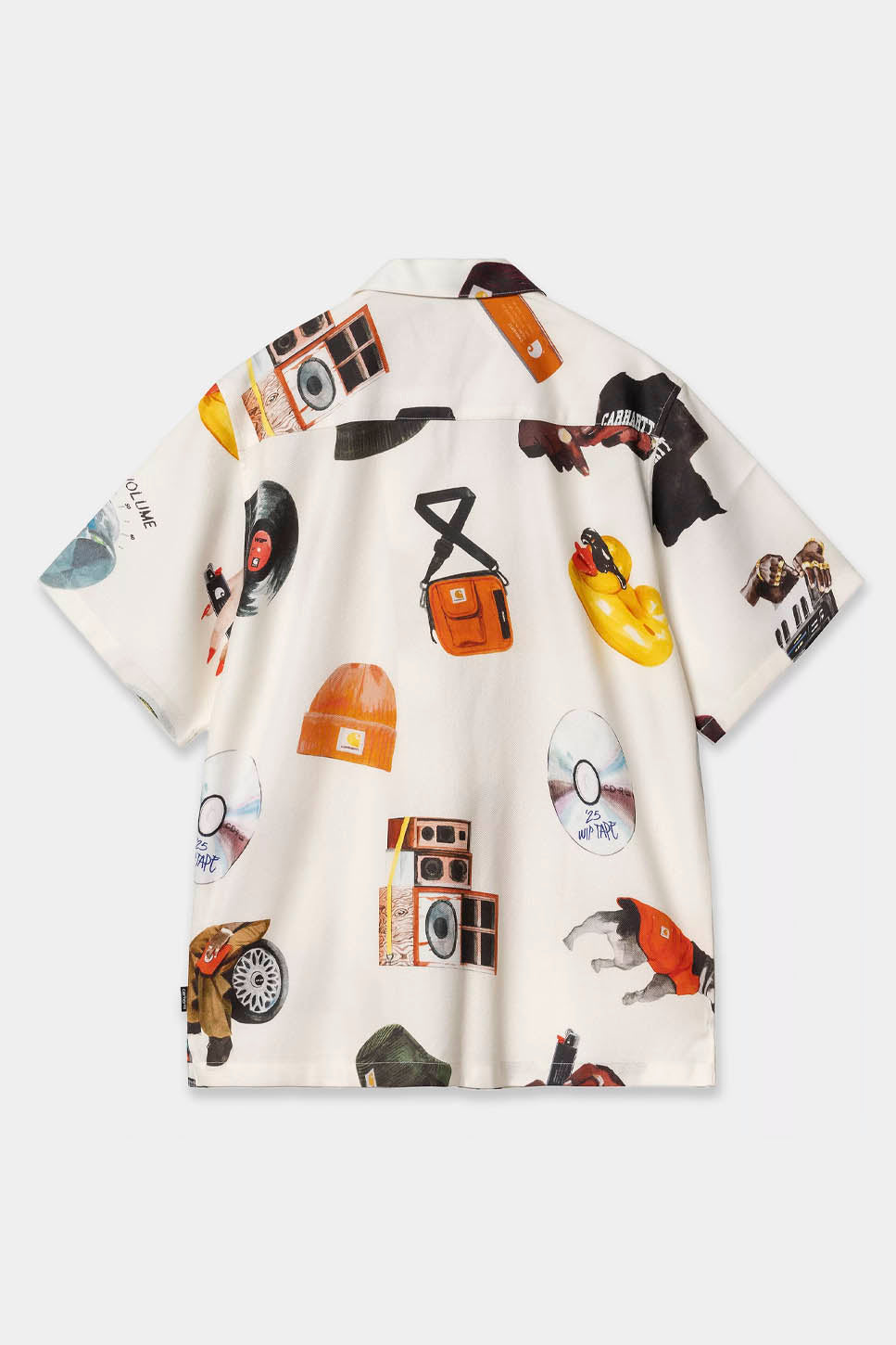 Carhartt WIP – Wachshemd mit Jacob Rochester-Print