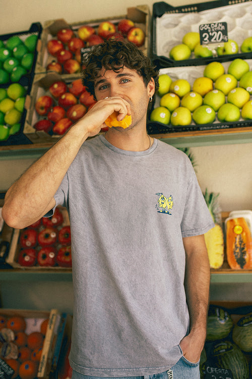 Camiseta Washed Vous pouvez faire de grandes choses Acier