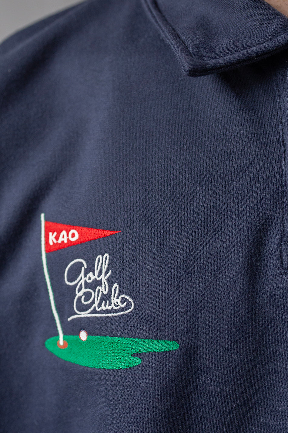 Button Bear Gold Club Marineblaues Sweatshirt