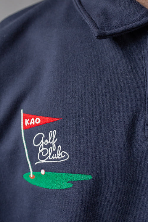 Button Bear Gold Club Marineblaues Sweatshirt