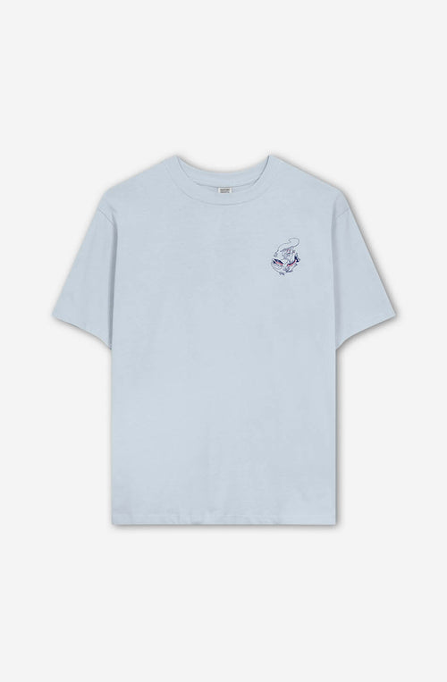 Gewaschenes „Nothing Is Impossible“-Zement-T-Shirt