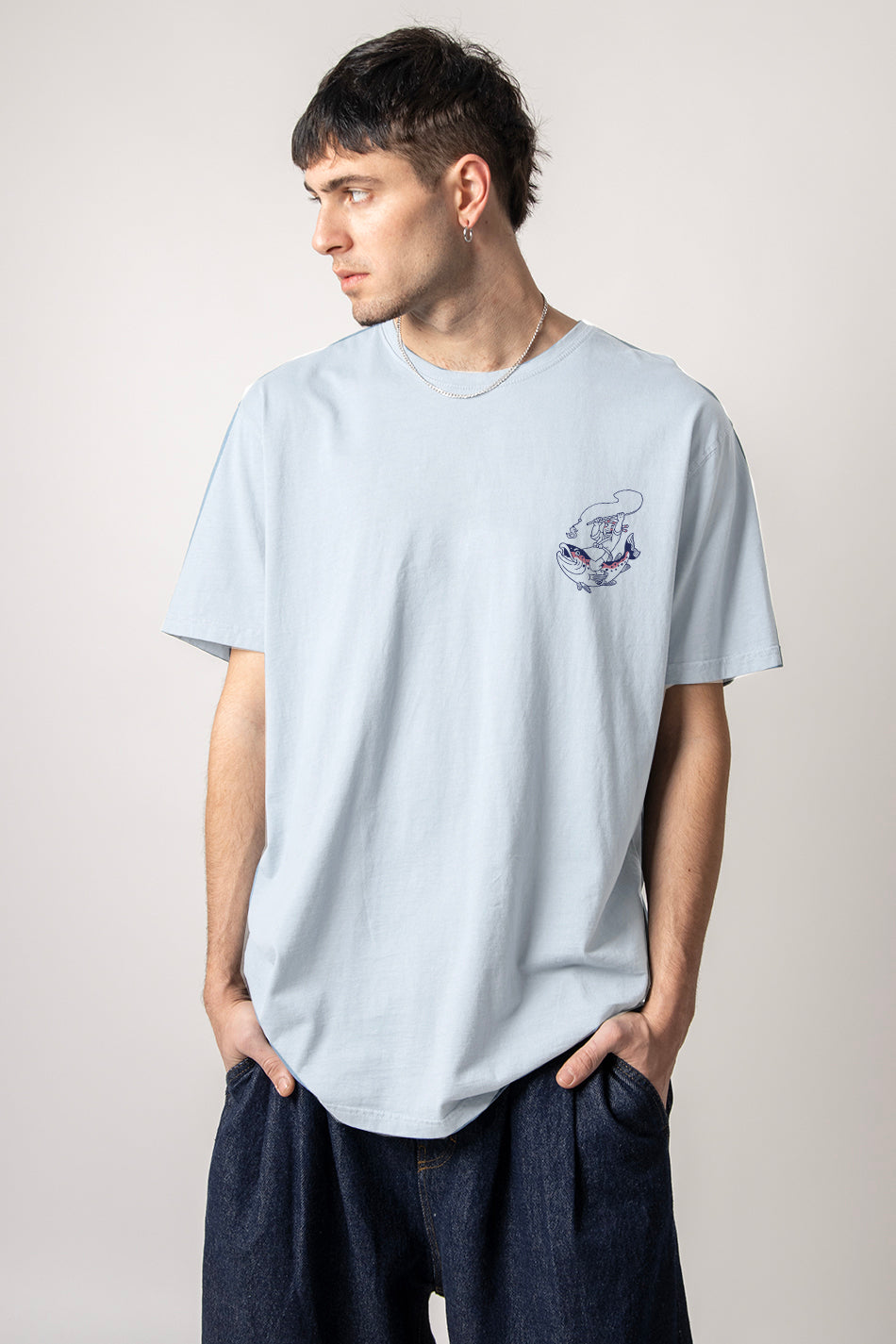 Washed Nothing Is Impossible Cement T-Shirt