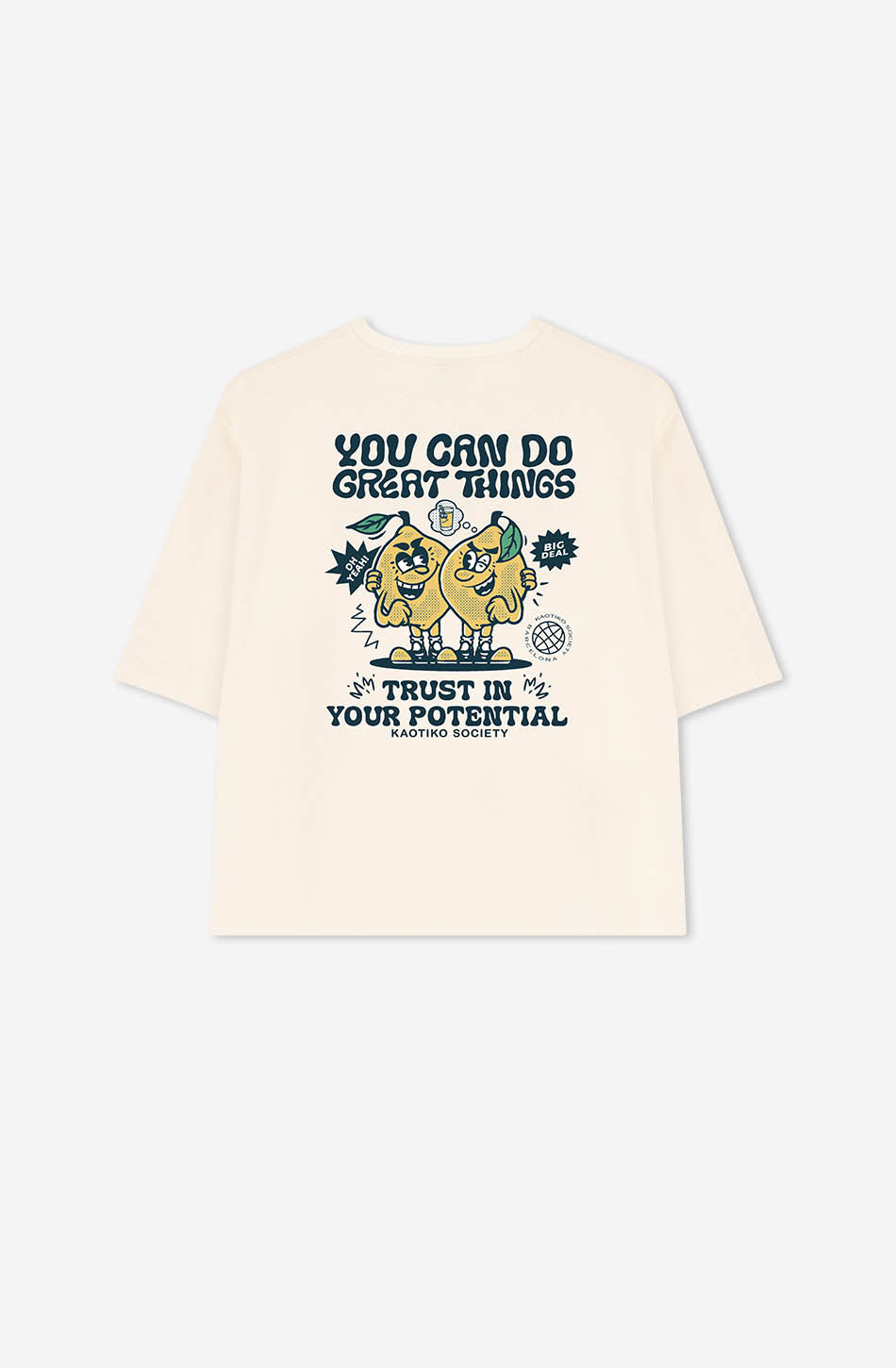 Camiseta Organic Cotton You Can Do Great Things