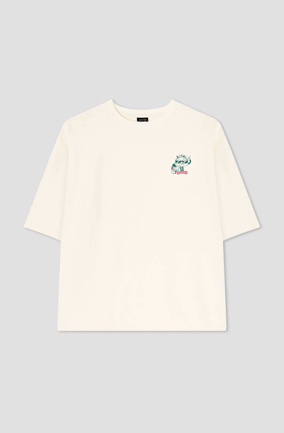 When In Doubt - T-shirt en coton biologique ivoire