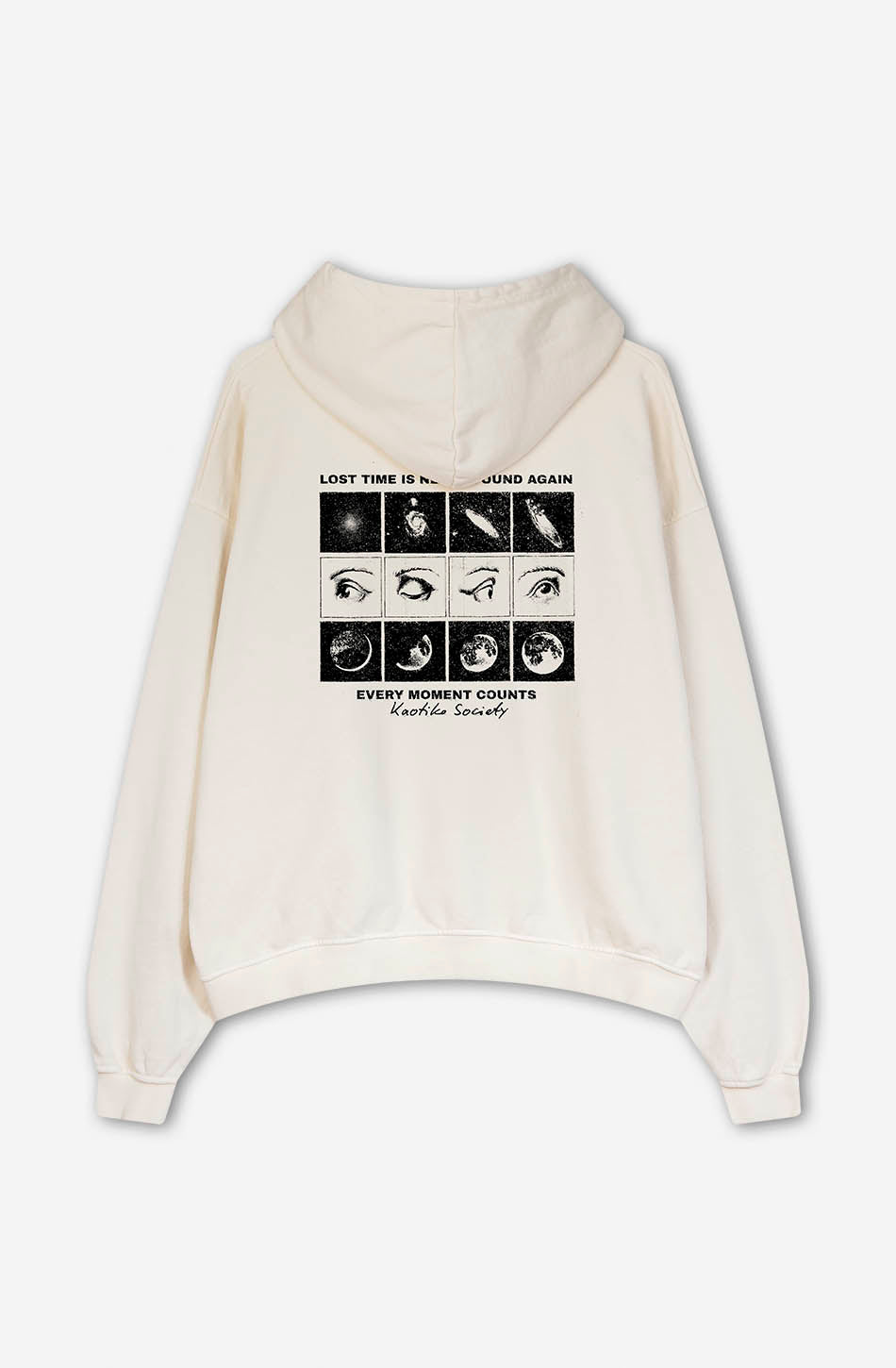Washed Phases Eyes Bone Sweatshirt