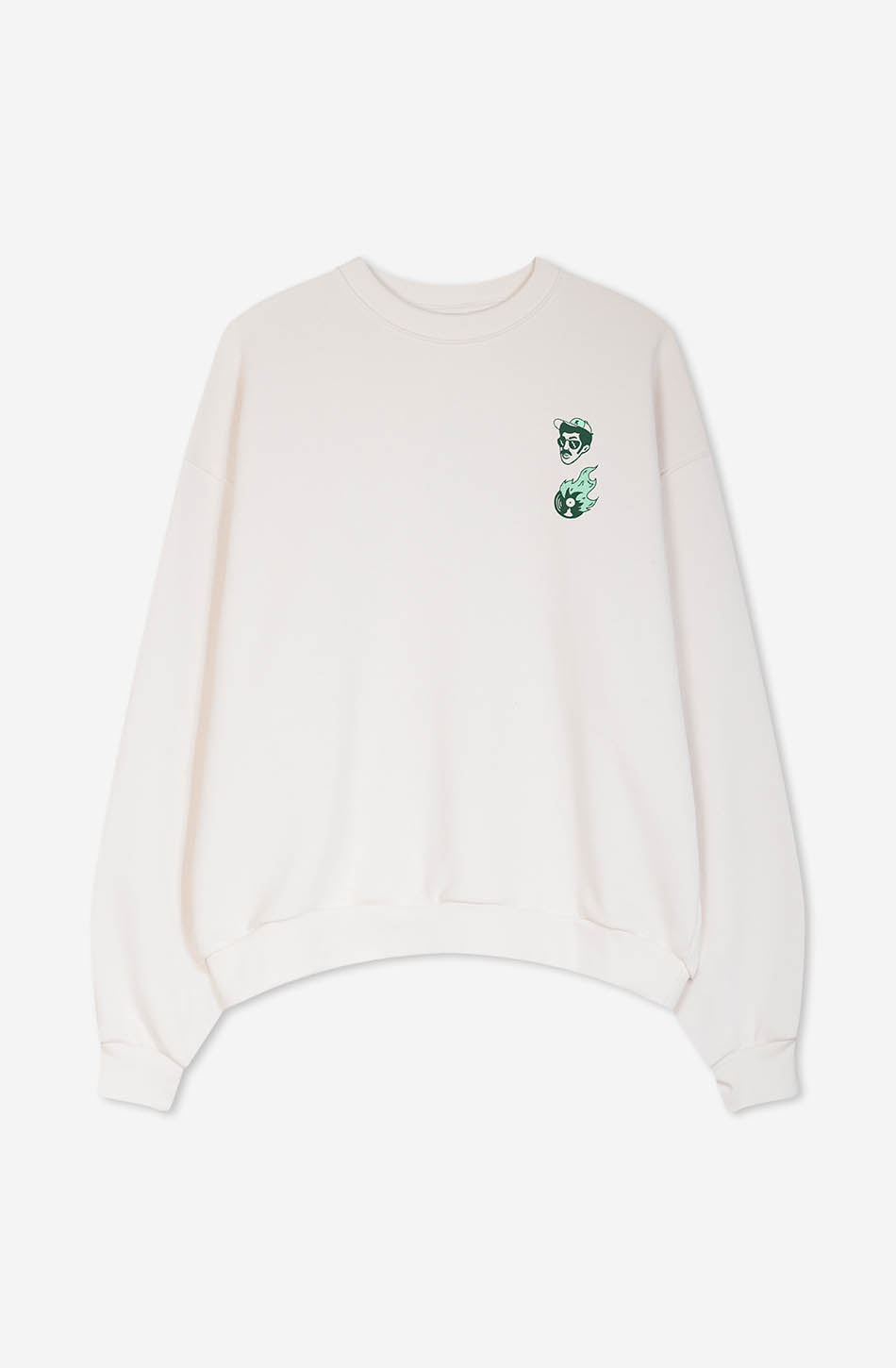 Sweatshirt aus Bio-Baumwolle mit DJ-Musik