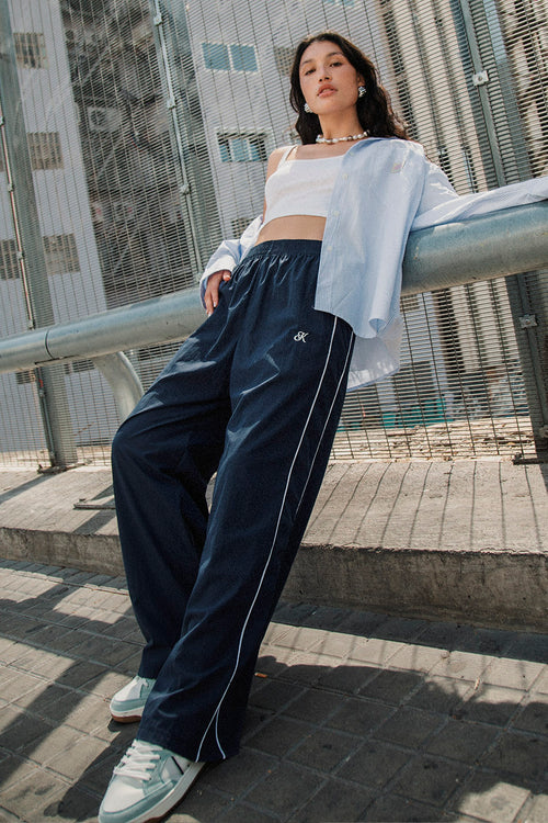 Harper Marineblaue Hose