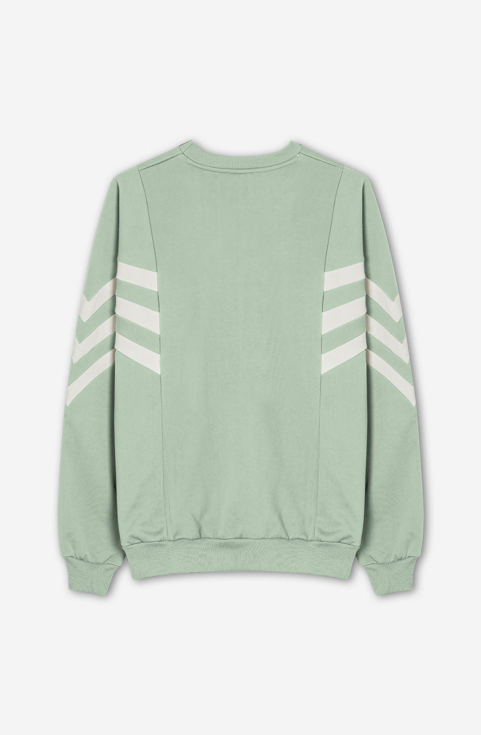 Chad Fresh Sweatshirt in Grün/Elfenbein