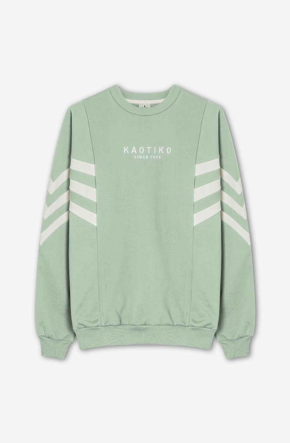 Chad Fresh Sweatshirt in Grün/Elfenbein