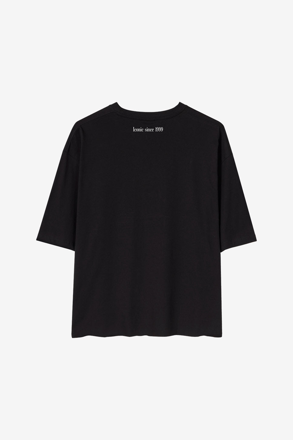 Calvin Branding Cropped Black T-shirt