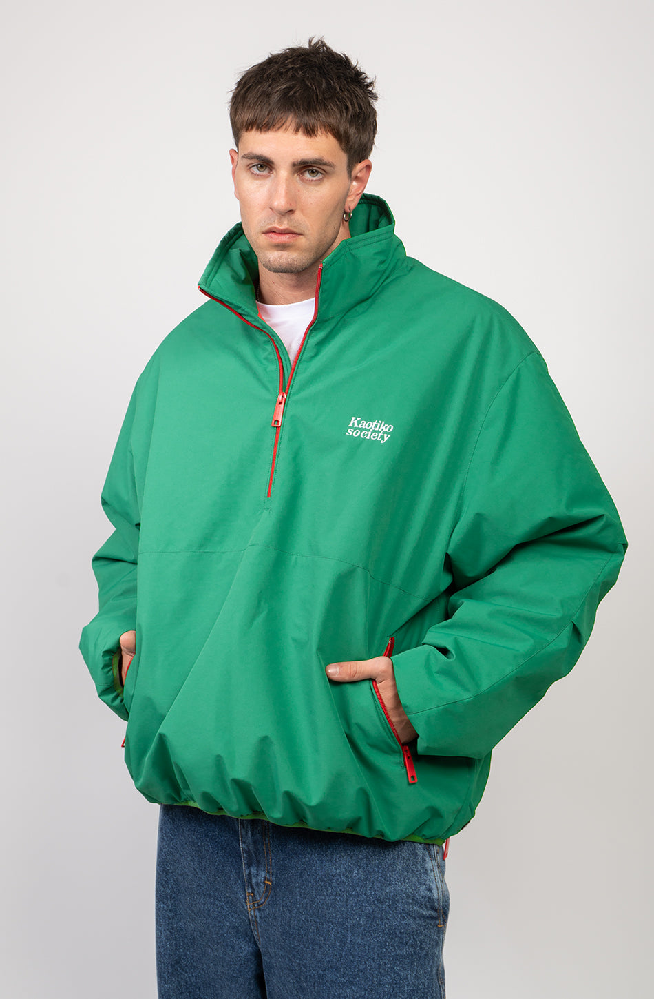 Tricky Love Grüne Kängurujacke