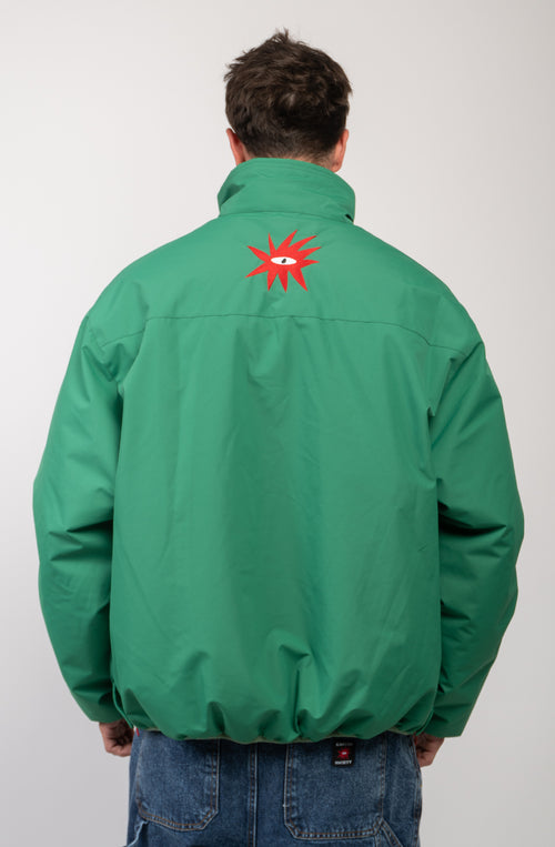Tricky Love Green Kangaroo Jacket