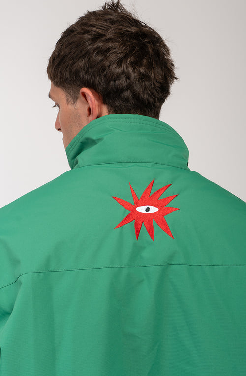 Tricky Love Grüne Kängurujacke