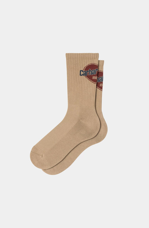Carhartt WIP Wachstumssocken Dusty H Braun