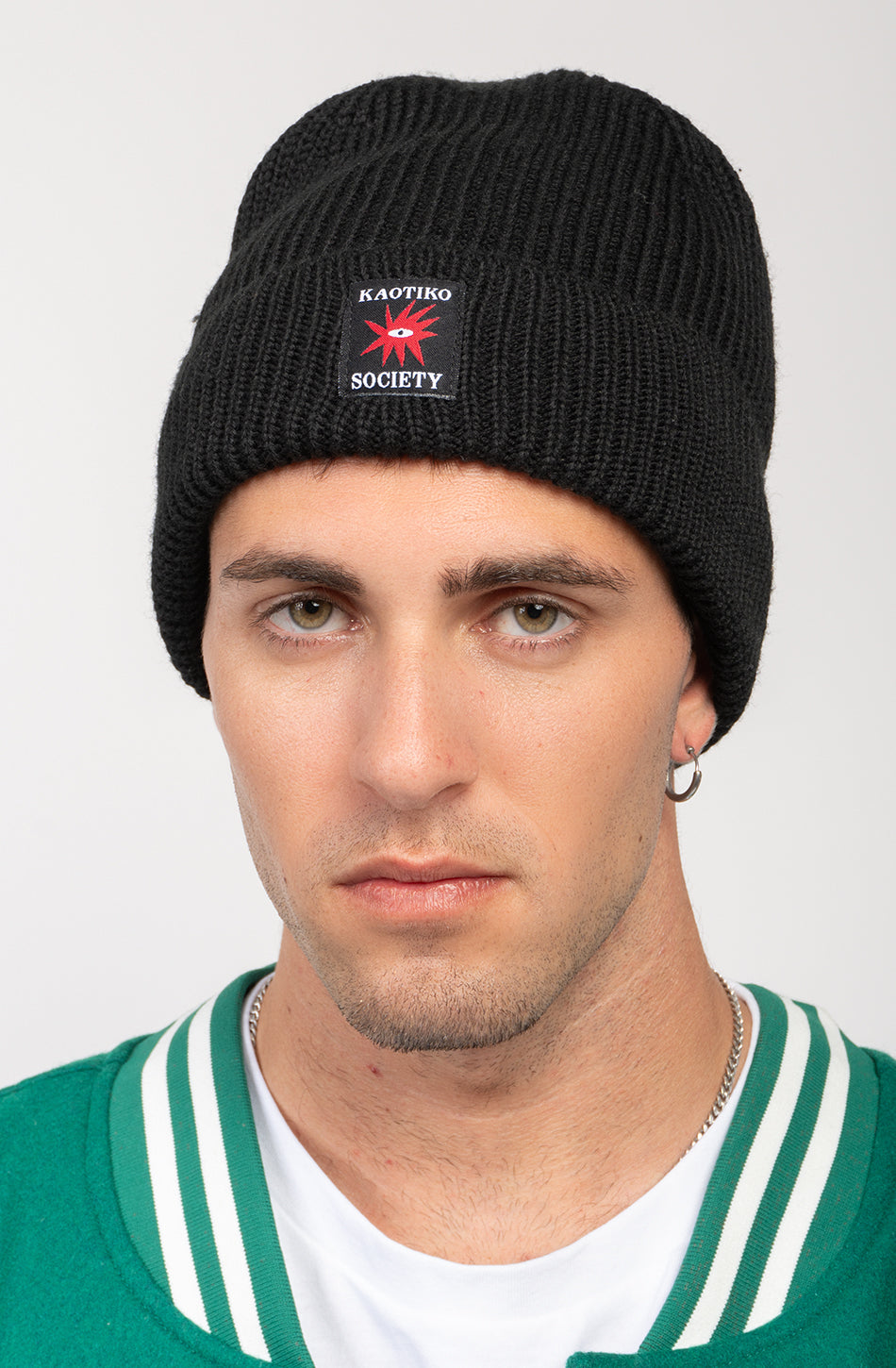 Tricky Love Star Beanie Noir