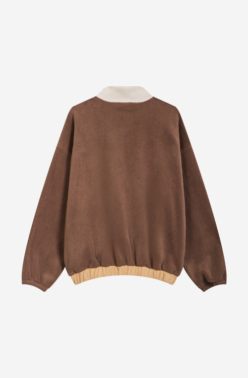Soul Of The Wild Fleece Jacket Ivory/Camel/Brown