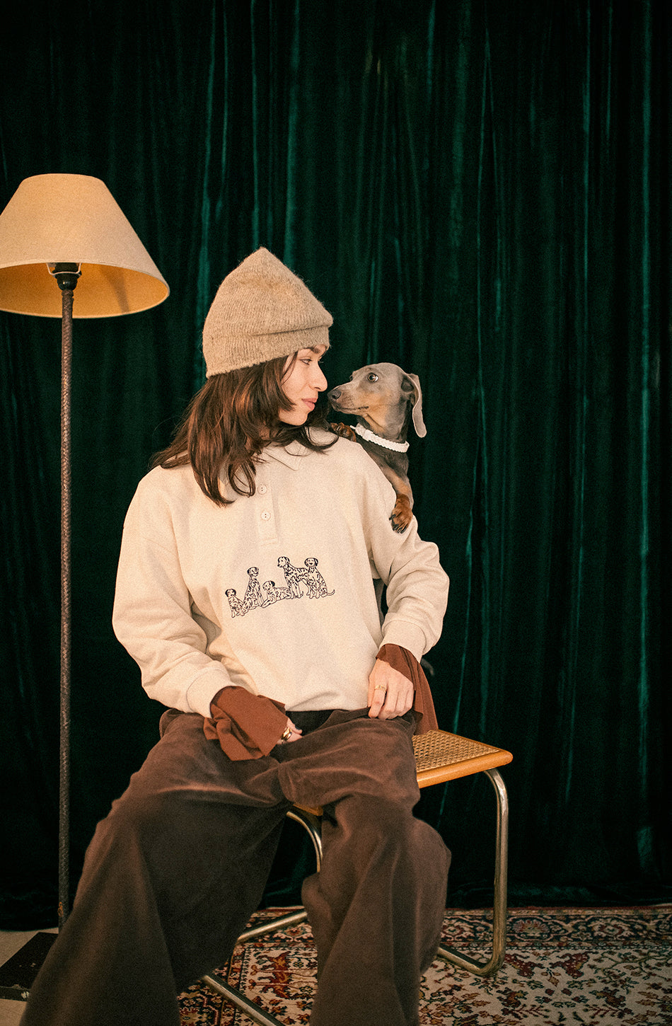 Dalmatiner Stein Sweatshirt