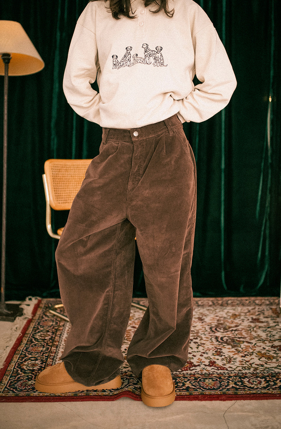 Dalmatiner Stein Sweatshirt