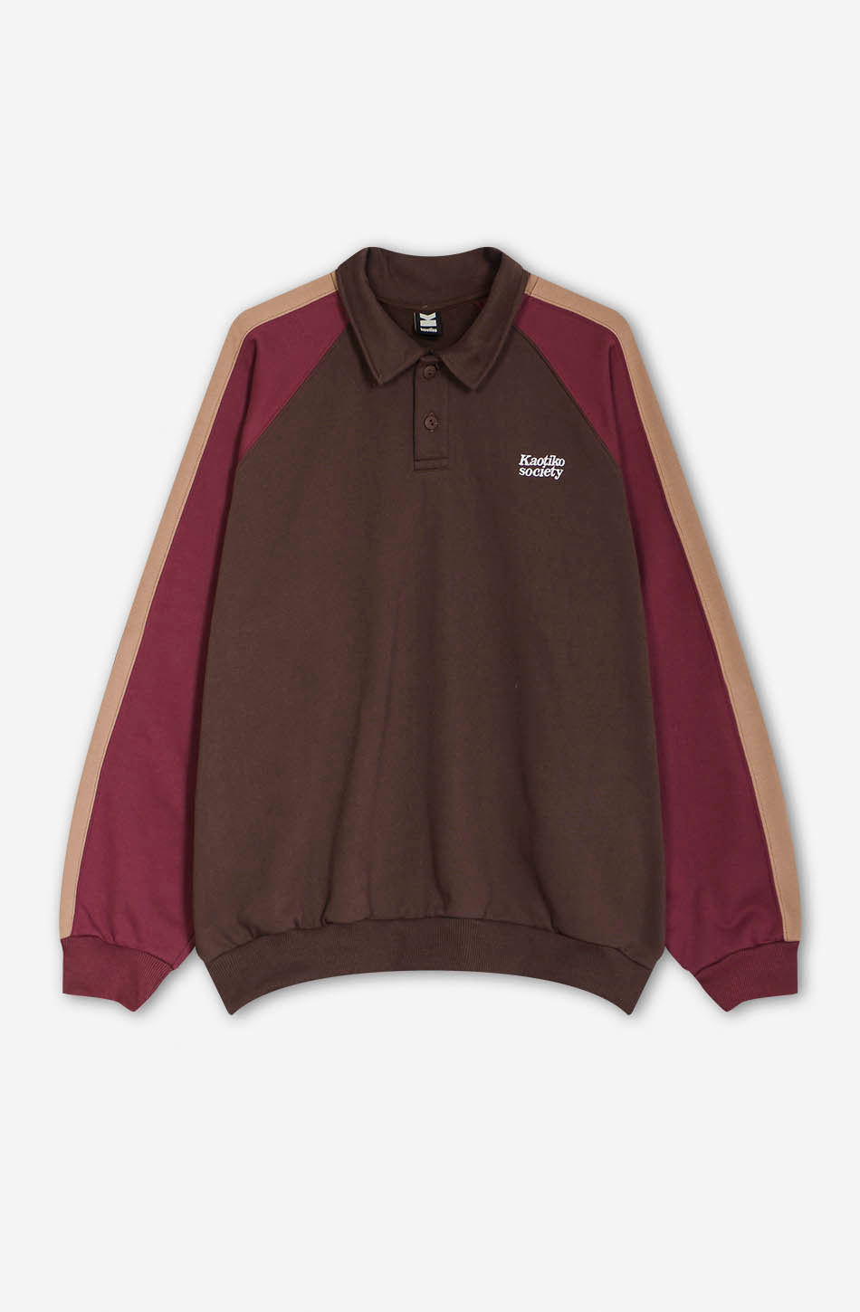 Polo Hudson Braun/Dunkelburgunder/Sand