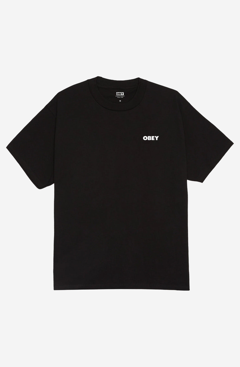 Obey – T-Shirt „Quarter Icon“ in Schwarz