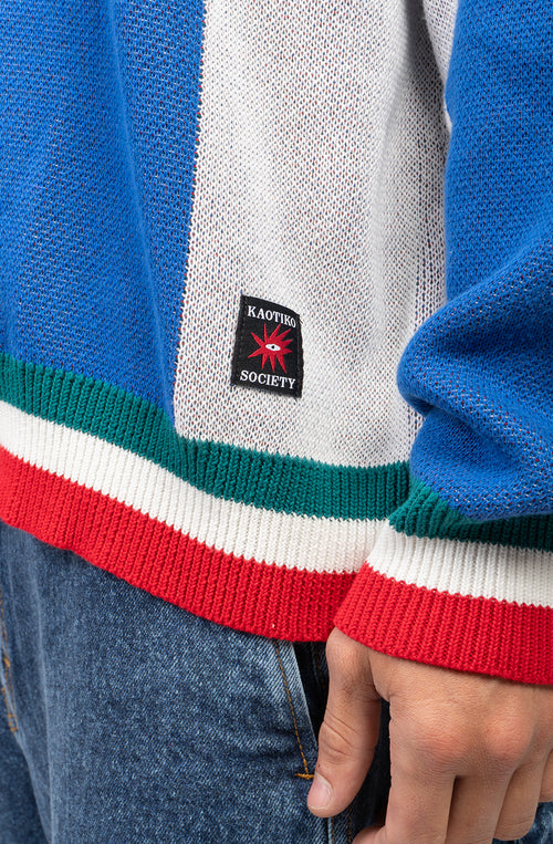 Tricky Love Royal Oversize-Polopullover