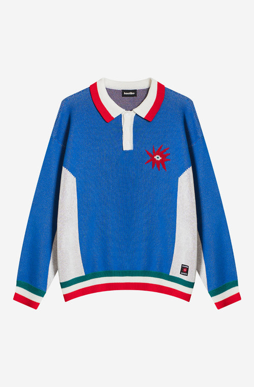 Tricky Love Royal Oversize-Polopullover
