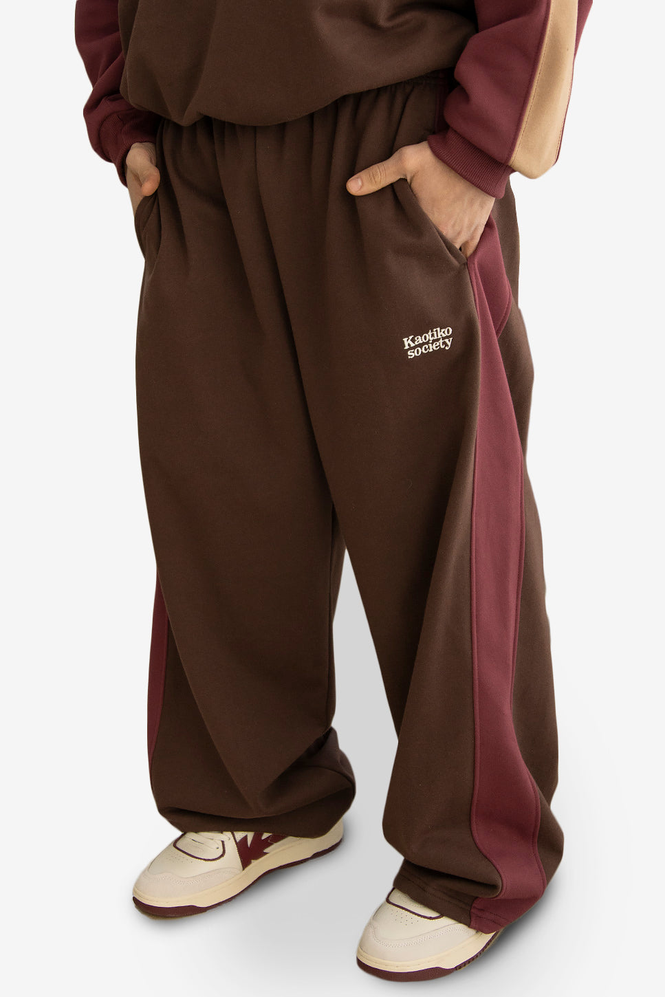 Pantalón Hudson Brown/Dark Burgundy