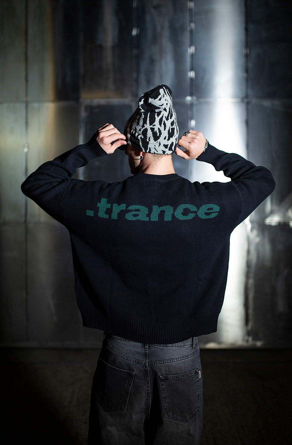 Trance Schwarzes Trikot