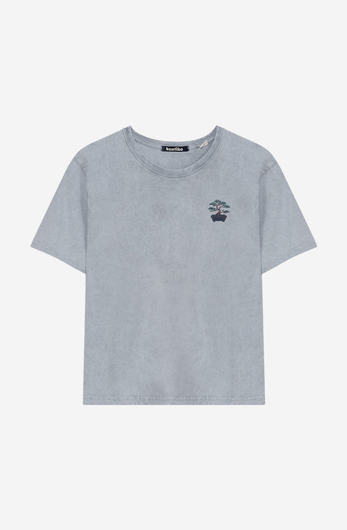 Camiseta Washed Bonsai Steel