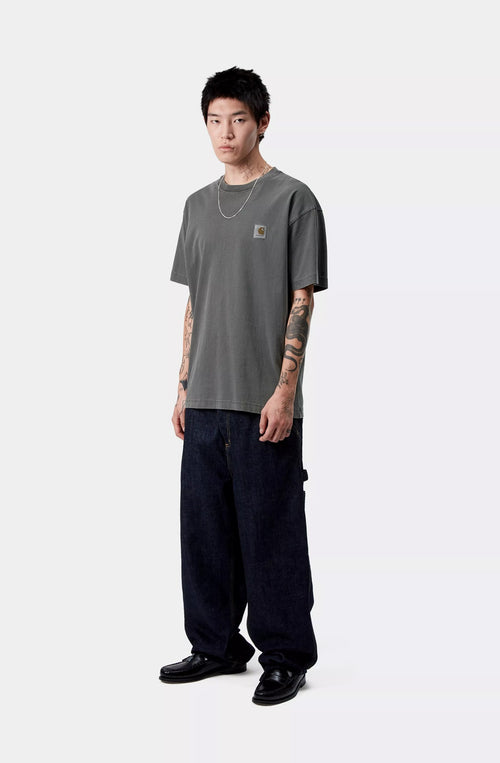 Carhartt WIP Vista Black Garment Dyed T-shirt
