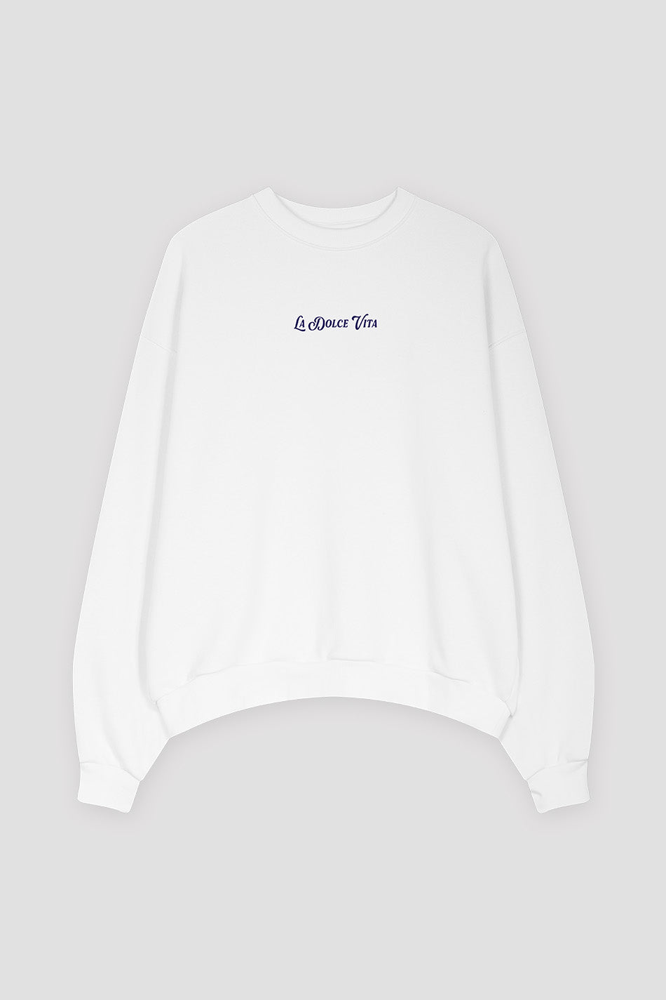 Sudadera La Dolce Vita Organic Cotton White