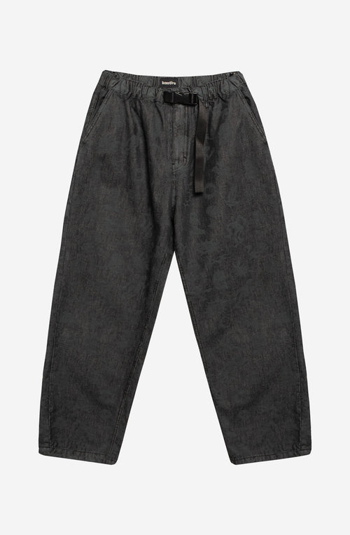 Belt Trance Black Pants