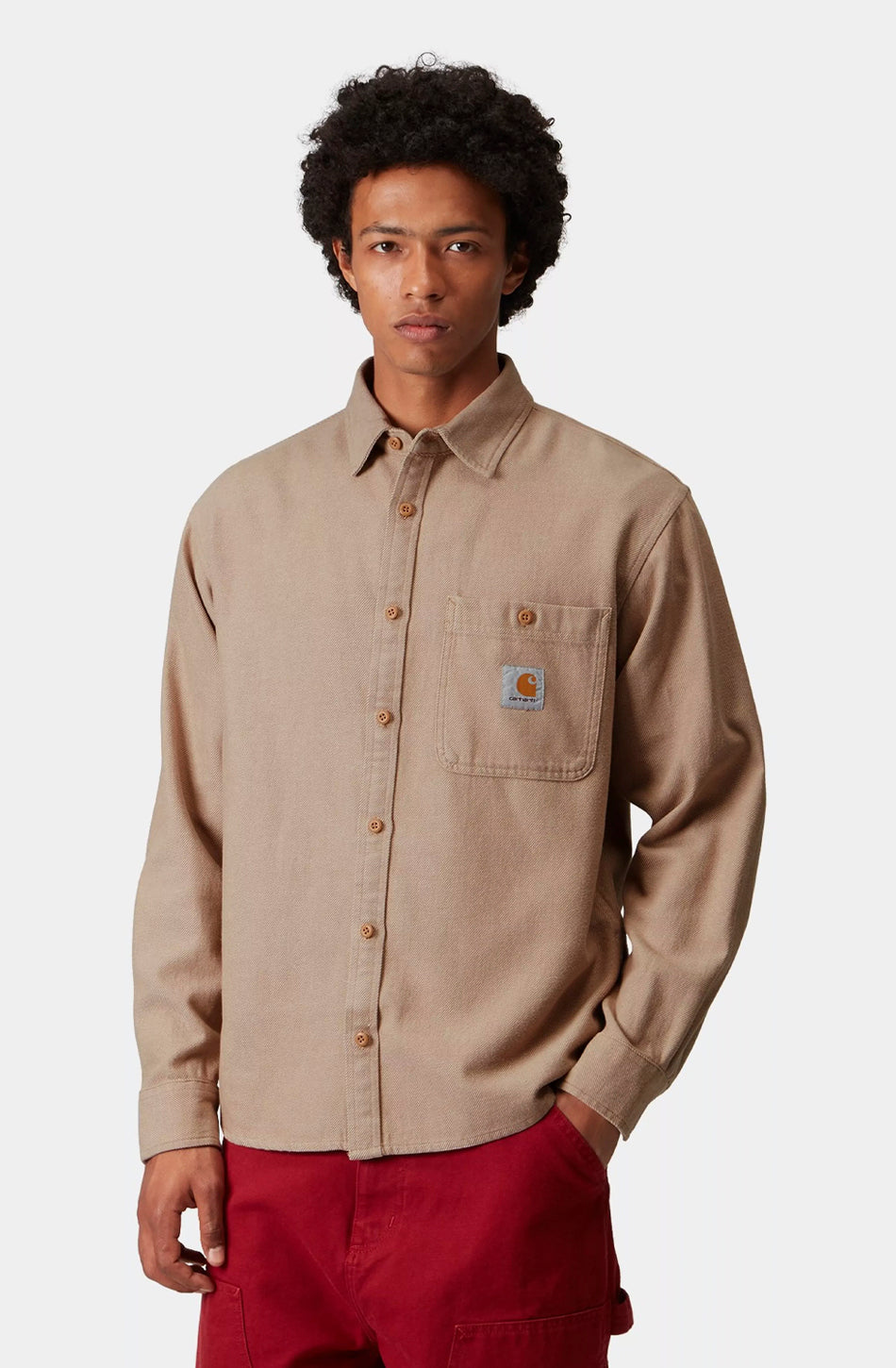 Carhartt WIP Edgar Peanut/Wax Shirt