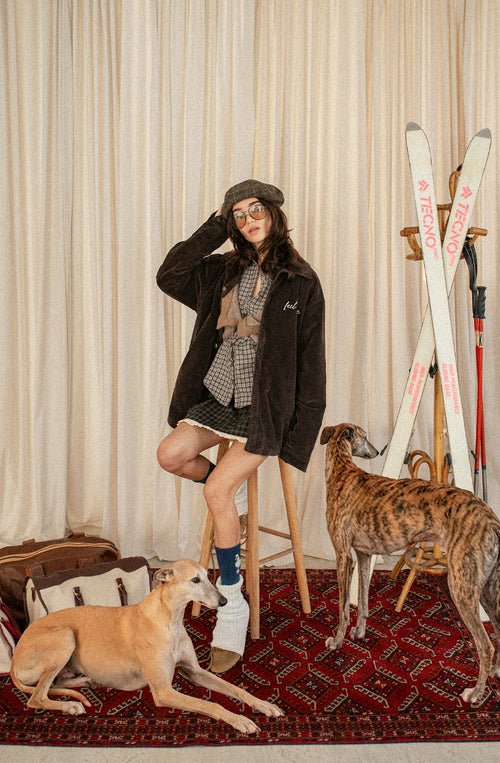 Chaqueta Feel Free Brown