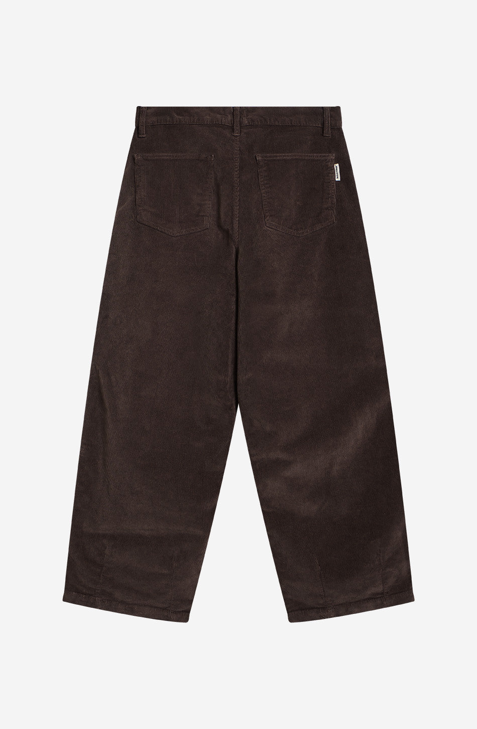 Braune Freedom-Hose mit weitem Bein