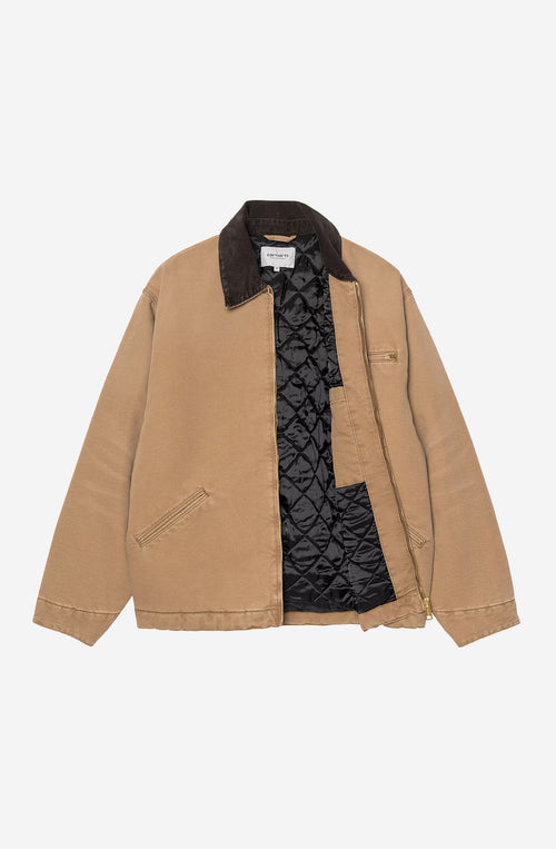 Carhratt WIP OG Detroit Hamilton Braune Tabakjacke