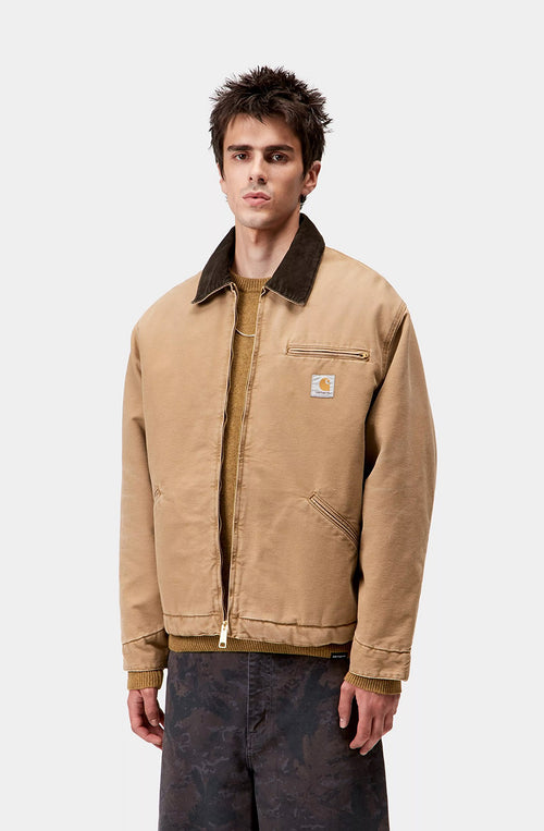 Carhratt WIP OG Detroit Hamilton Braune Tabakjacke