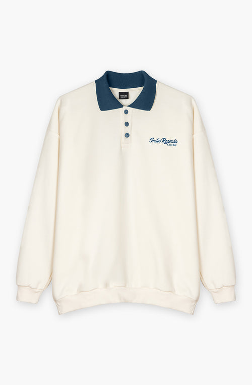Nutton Indie Couple Ivory/Navy Sweatshirt