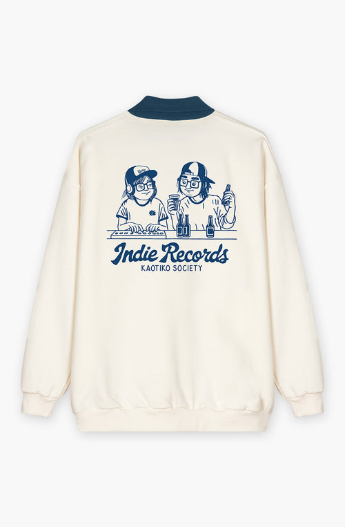Nutton Indie Couple Ivory/Navy Sweatshirt