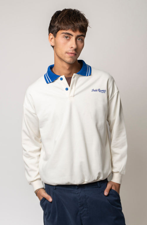 Nutton Indie Couple Ivory/Navy Sweatshirt